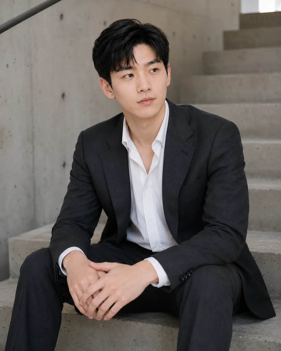 AI Photography: The Gentleman: an editorial headshot set
