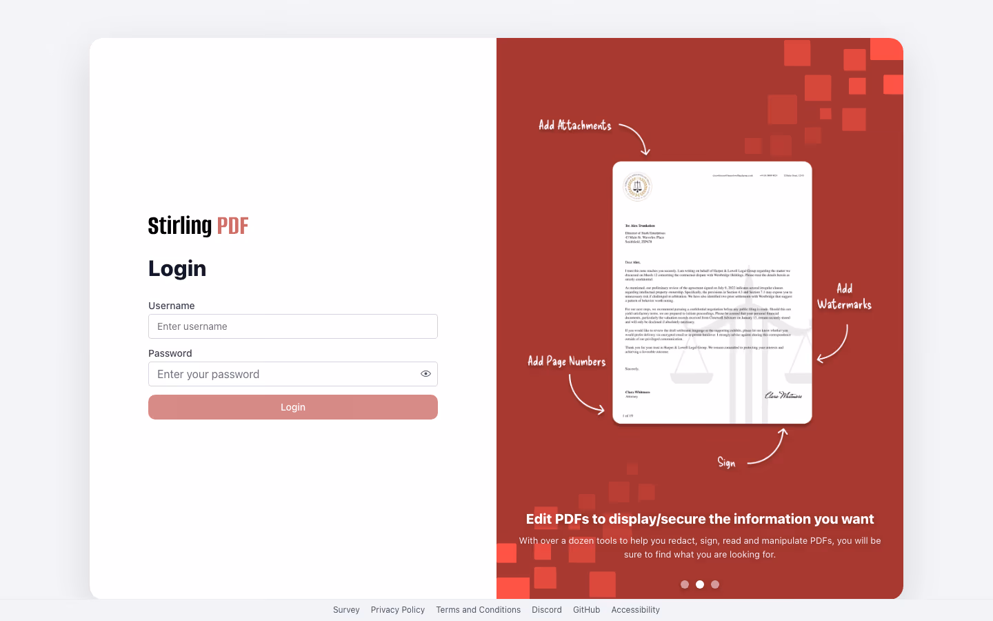 Smart PDF & Document Toolkit: AI extraction pulling line items and totals off a supplier invoice