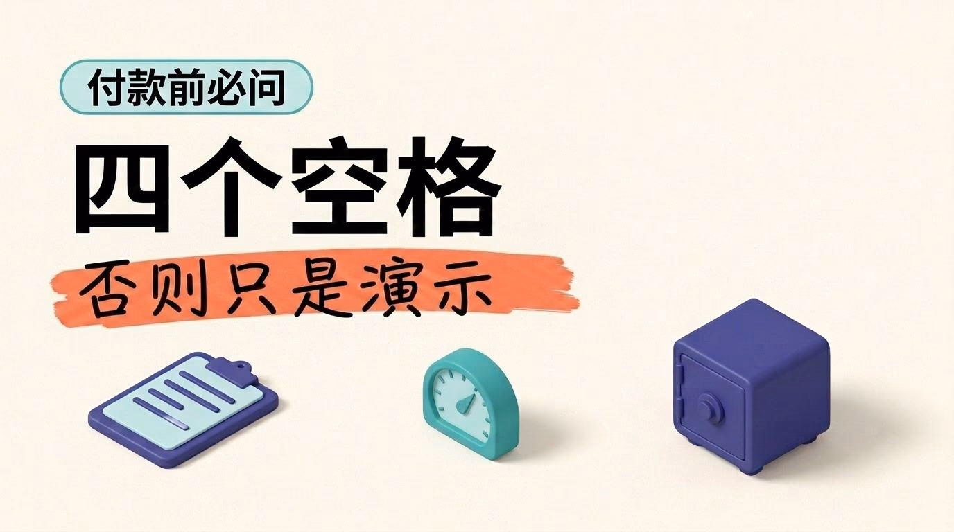 马来西亚 AI 项目 scoping：付款前，供应商必须填好的四个空格