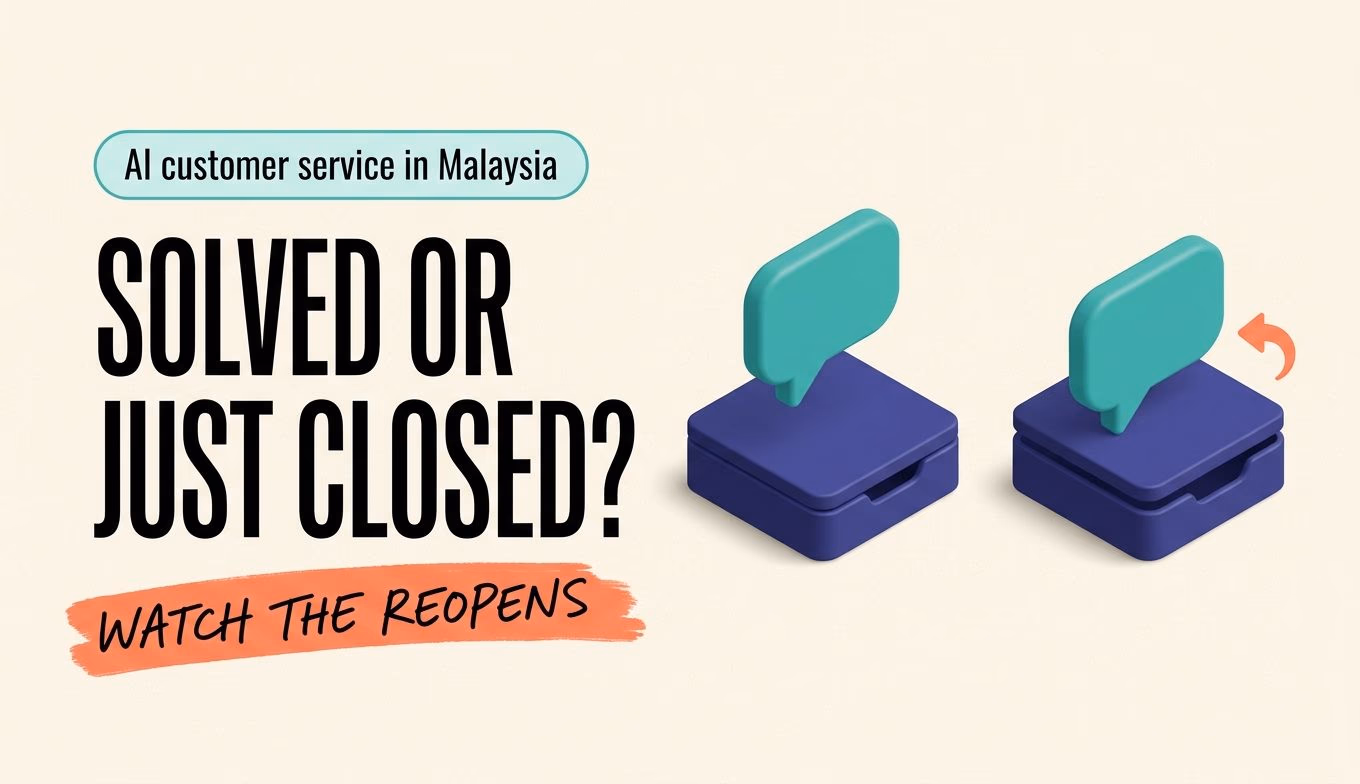 AI Customer Service Malaysia: The Wrong Answer Comes Back Monday