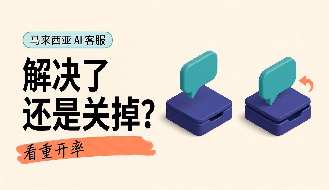 马来西亚 AI 客服：答错的那一句，星期一会回来找你