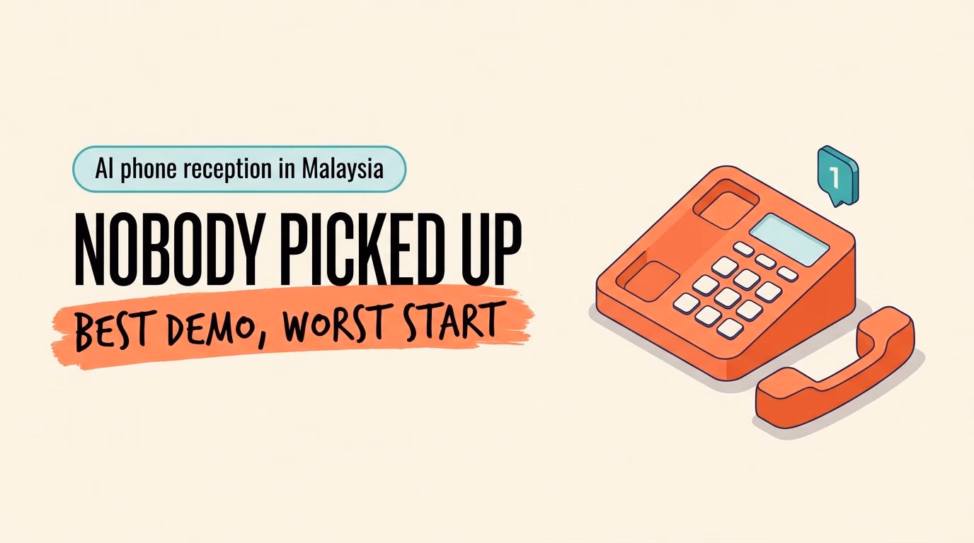 AI Voice Receptionist Malaysia: Best Demo, Worst First Project