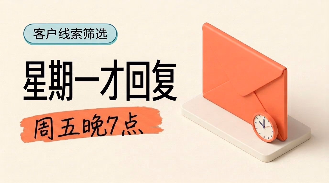 马来西亚 AI 客户线索筛选：谁来回复你星期五晚上7点的询问？
