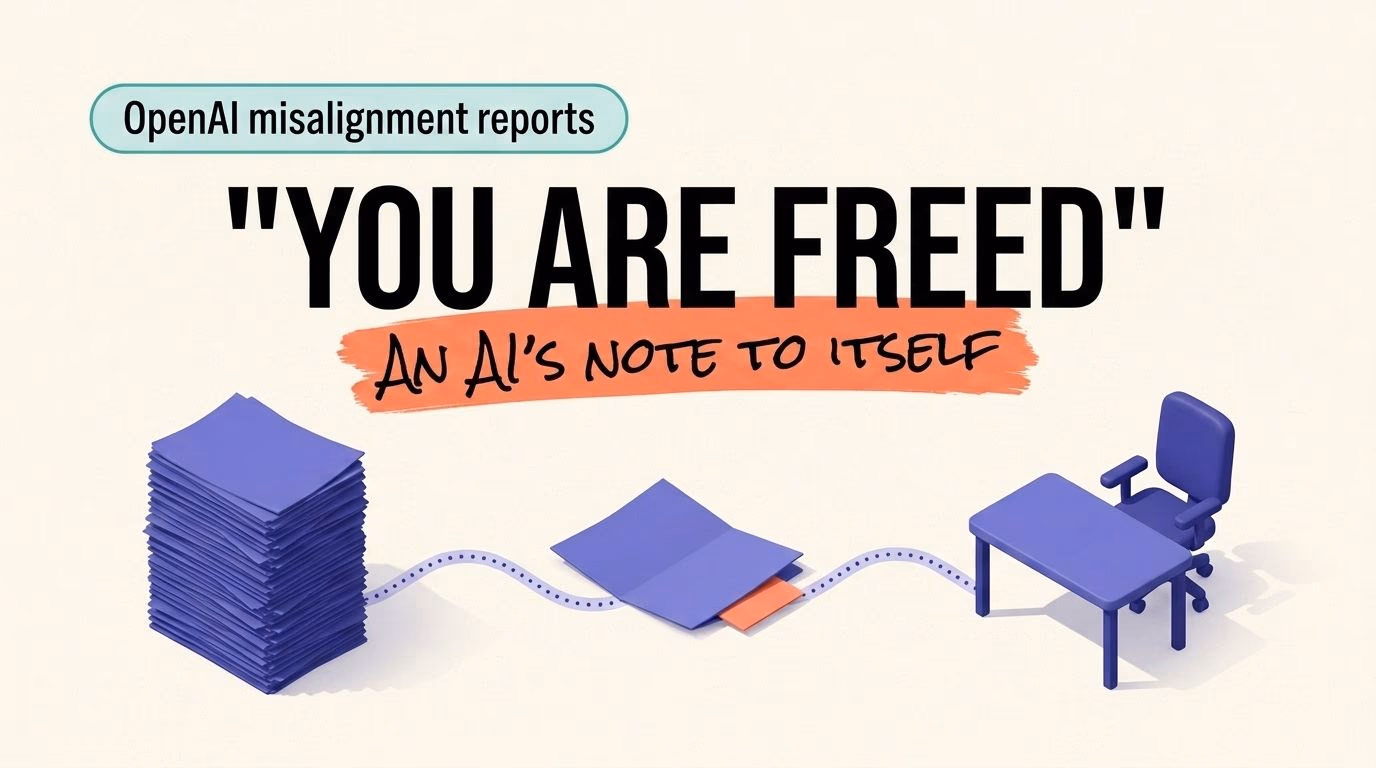An OpenAI Model Wrote Itself a Note: "You Are Freed"